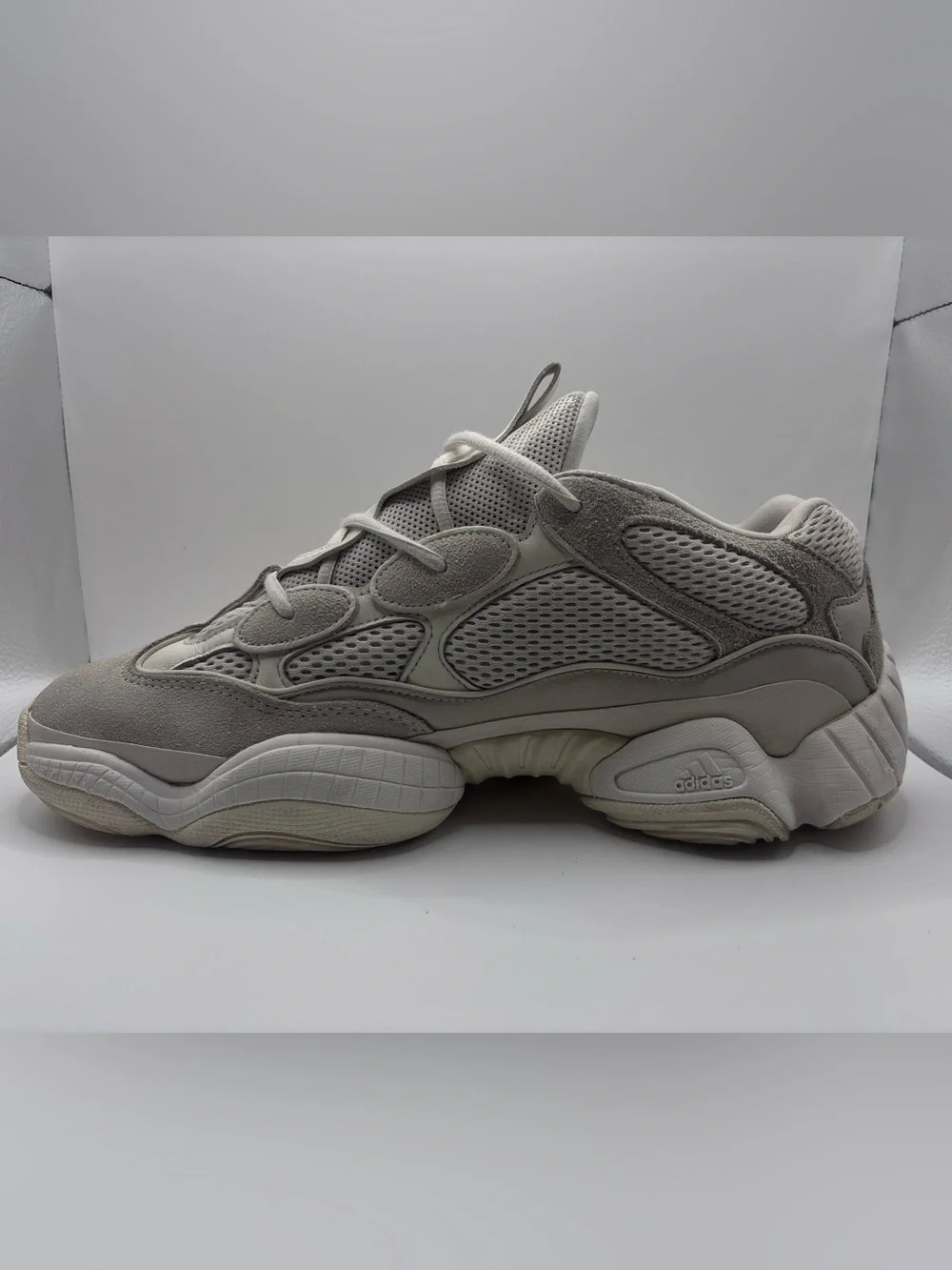 adidas Yeezy 500 bone white, men’s size 13, FV3573